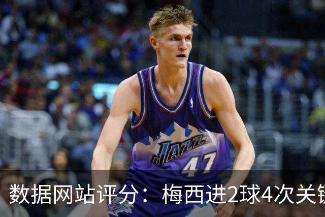 数据网站评分：梅西进2球4次关键传球 全场最高分